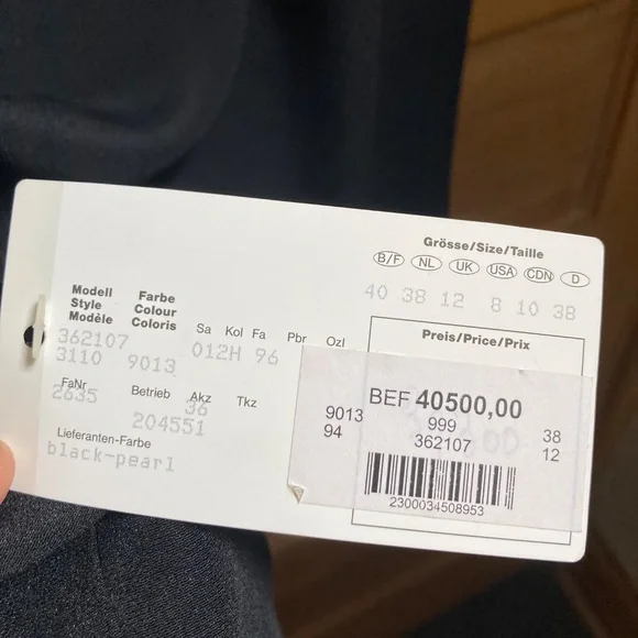 Couture Louis Feraud black cocktail dress 100% silk - Picture 9 of 12